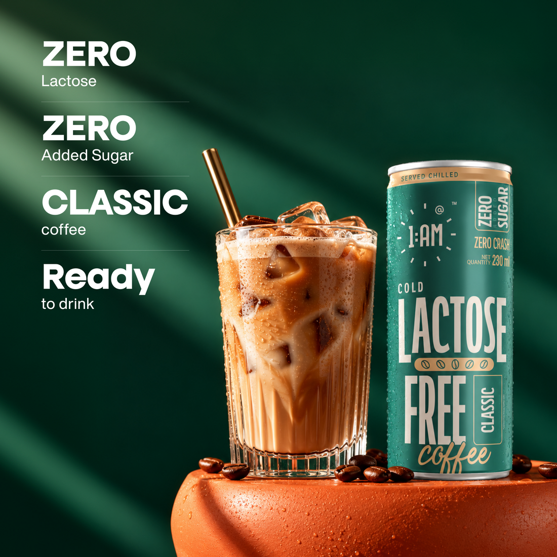 Lactose-Free Classic Cold Coffee