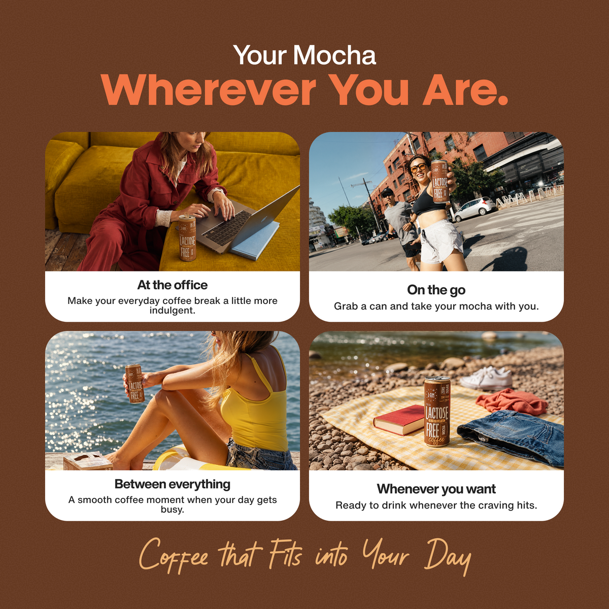 Lactose-Free Mocha Cold Coffee
