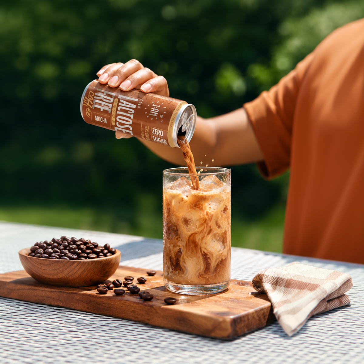 Lactose-Free Mocha Cold Coffee